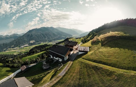 Property building, Natural landscape, Bird's eye view