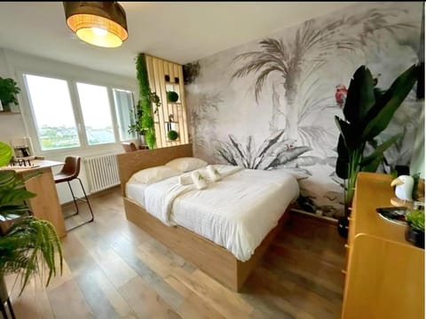 Studio le Cosy Jungle Apartment in Chartres