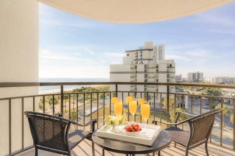 Patio, Day, View (from property/room), Balcony/Terrace, Beach, Sea view