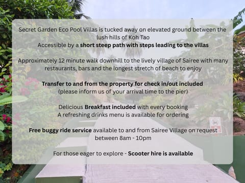 Secret Garden Eco Pool Villas Villa in Ko Tao