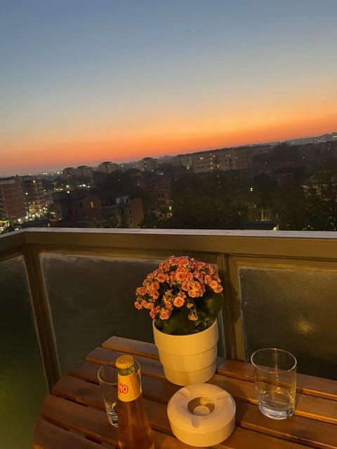 View (from property/room), Balcony/Terrace, Sunset