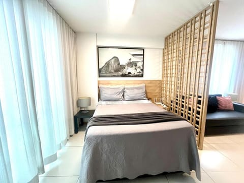 Apart Praia de Icaraí Vista Lateral para o Cristo Apartment in Niterói