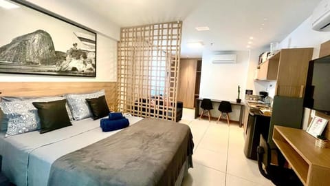 Apart Praia de Icaraí Vista Lateral para o Cristo Apartment in Niterói