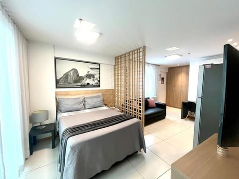 Apart Praia de Icaraí Vista Lateral para o Cristo Apartment in Niterói