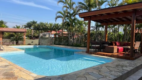 Seating area, Garden view, Pool view