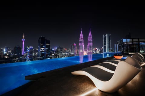 City view, Pool view, Swimming pool