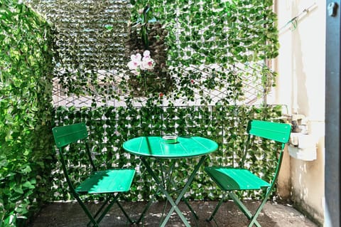 Property building, Patio