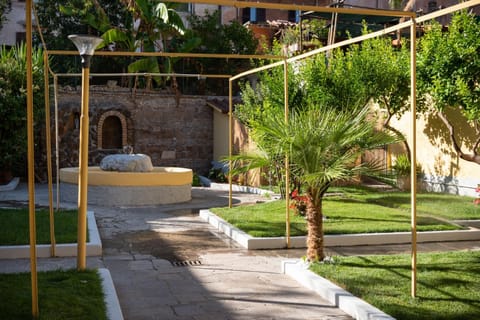 Natural landscape, Garden, Garden view