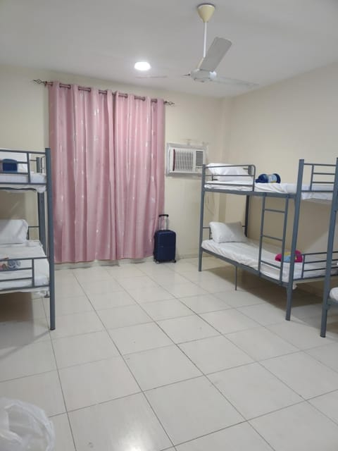 Photo of the whole room, bunk bed