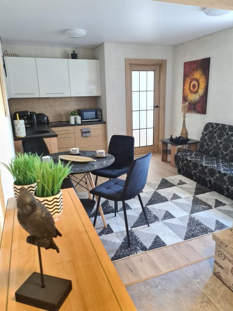 View (from property/room), Kitchen or kitchenette, Living room, Seating area, Dining area