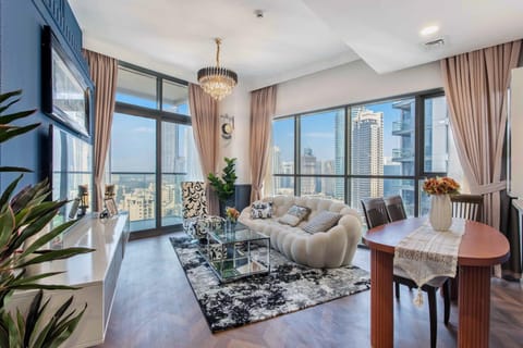 Living room, Seating area, Sea view