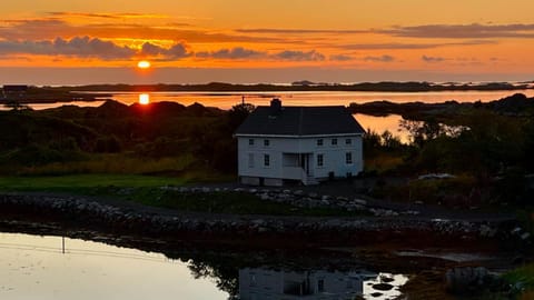 Property building, Sunset