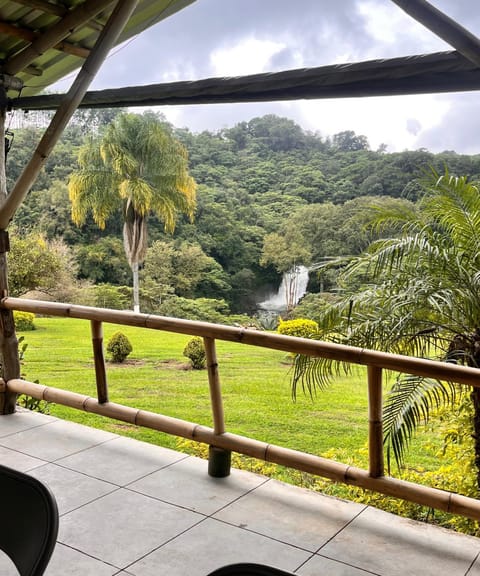 View (from property/room), Balcony/Terrace, Garden view, Mountain view