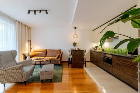 Kitchen or kitchenette, Living room, Seating area, kitchen, kitchen