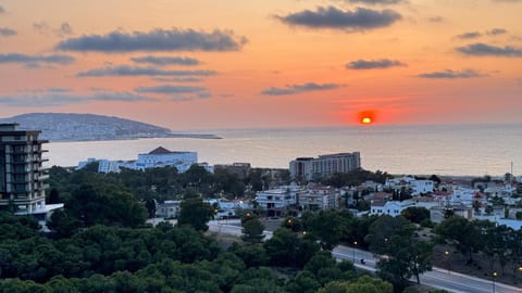 Natural landscape, City view, Mountain view, Sunset