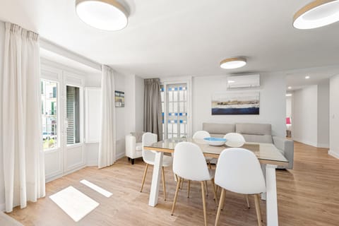 Living room, Photo of the whole room, air conditioner