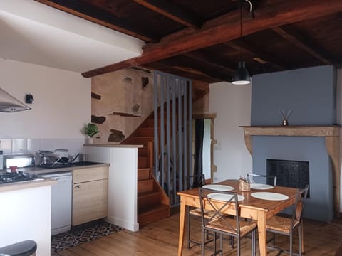 Kitchen or kitchenette, Dining area