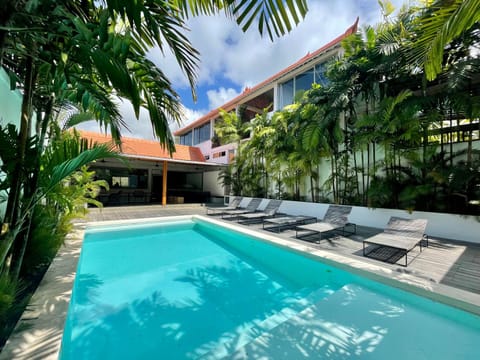 Patio, Day, Pool view, Swimming pool, sunbed