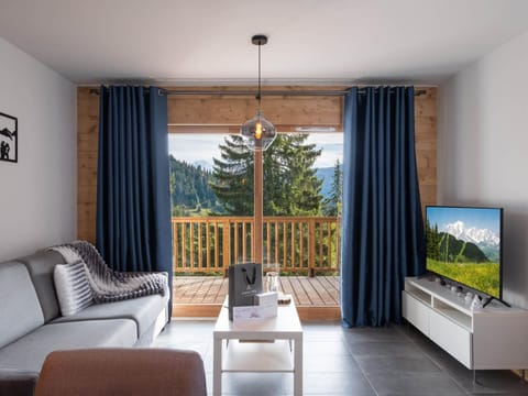 Appartement chic 6 pers avec parking aux Saisies - FR-1-809-5 Apartment in Villard-sur-Doron