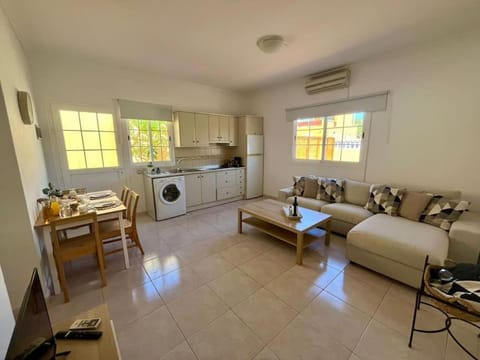 Kitchen or kitchenette, Living room, Dining area, washing machine, air conditioner