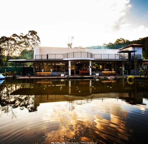Property building, Natural landscape, Lake view