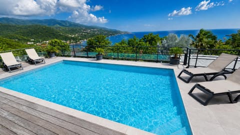 Patio, Sea view, Swimming pool