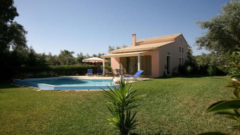 Property building, Living room, Swimming pool