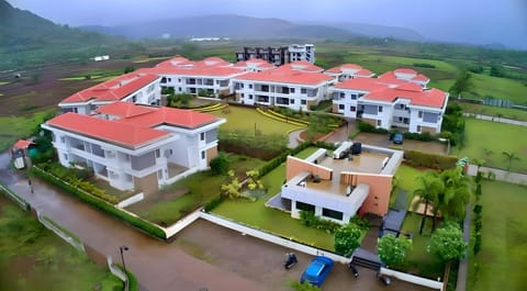 Property building, Natural landscape, Bird's eye view