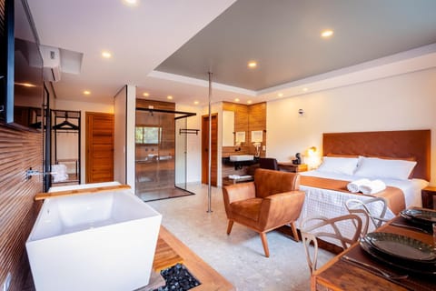 Bed, TV and multimedia, Photo of the whole room, Bedroom, air conditioner