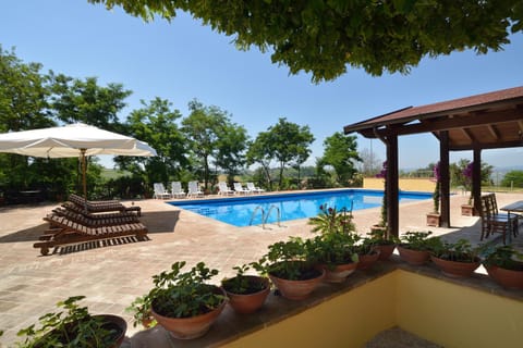 Bird's eye view, Pool view