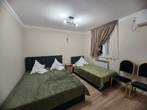 Bed, Bedroom, air conditioner