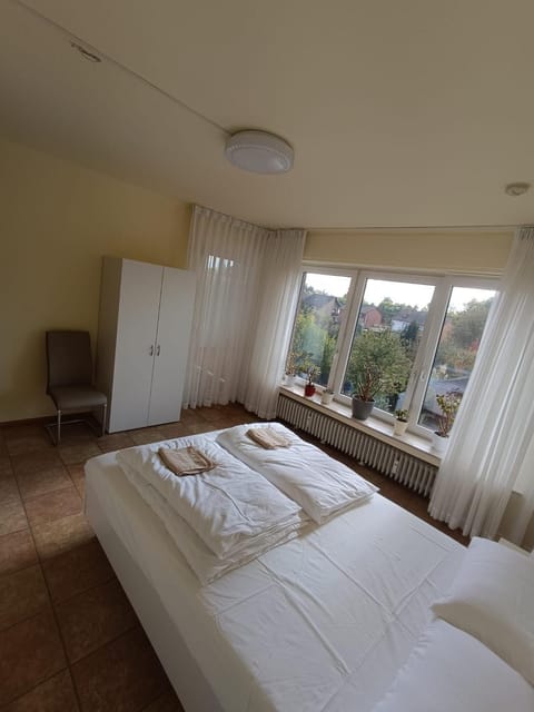 Bed, Photo of the whole room, Bedroom, towels, wardrobe