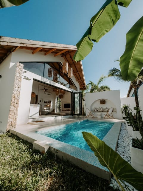 Property building, Patio, Pool view, Swimming pool