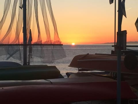 Glimpse of Paradise Beach with Parking Apartment in Liguria