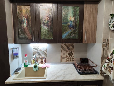 Kitchen or kitchenette, kitchen