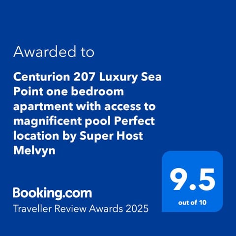 207 Centurion Frere Road Sea Point Superb Location Super Luxury Apartment in Sea Point