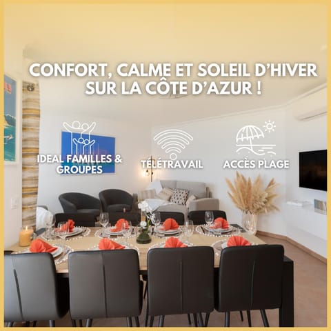 Le Jardin Secret by Golden Riviera Terrasses & accès plage Apartment in Antibes