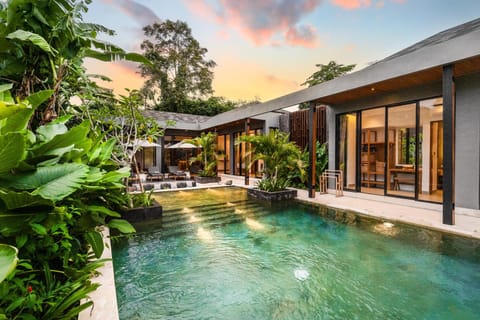 Garden, Pool view, Swimming pool, sunbed