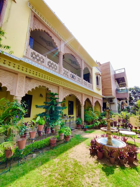 The Boho Heritage Haveli Hotel in Jaipur