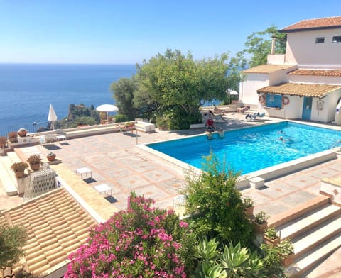 Property building, Pool view, Sea view, Swimming pool