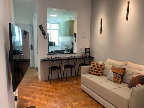 Living room, kitchen