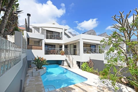 Property building, Patio, Day, View (from property/room), Pool view, Swimming pool, Swimming pool