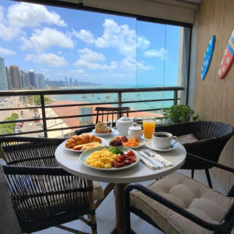 View (from property/room), Balcony/Terrace, City view, Sea view, Breakfast