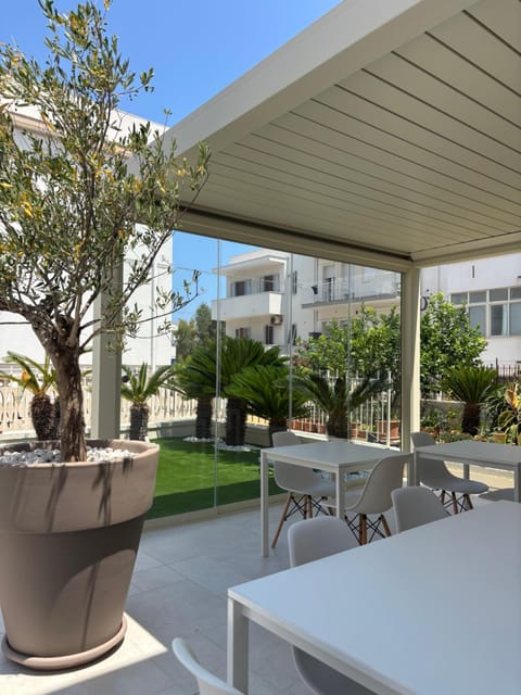Property building, Patio, Day, Garden, View (from property/room), Garden view