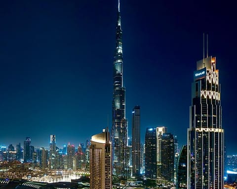 Night, City view