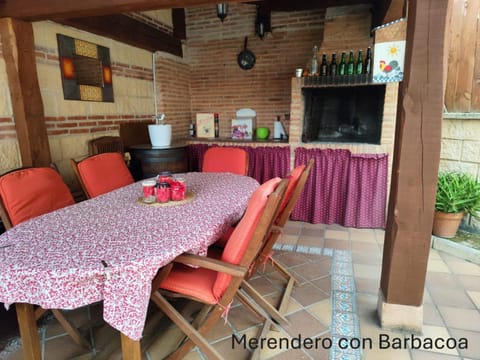 Patio, BBQ facilities, Dining area