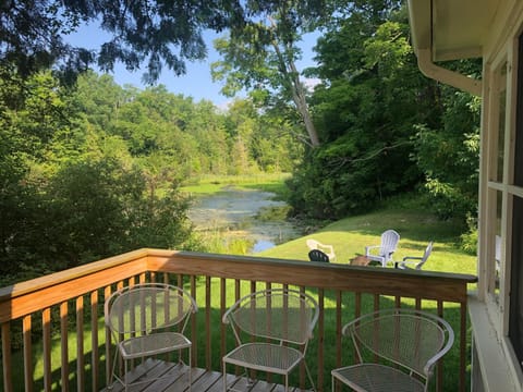 On Belanger Pond House in Michigan