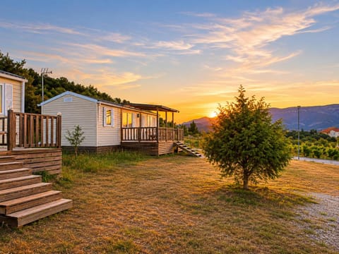 Property building, Sunset