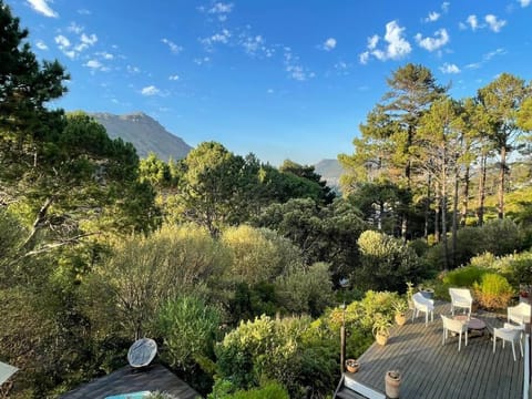 Day, Garden, Garden view, Mountain view