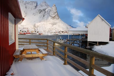 Winter, Balcony/Terrace, Mountain view, Sea view